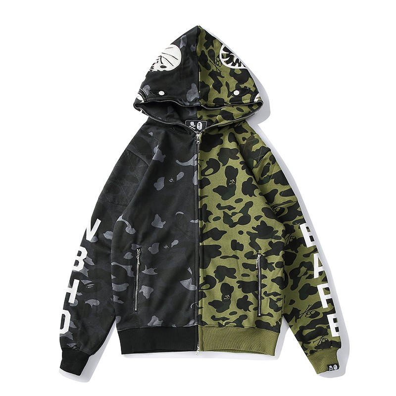 NBHD x Bape Union Hoodie Yin and Yang Camo M-3XL B51XC818